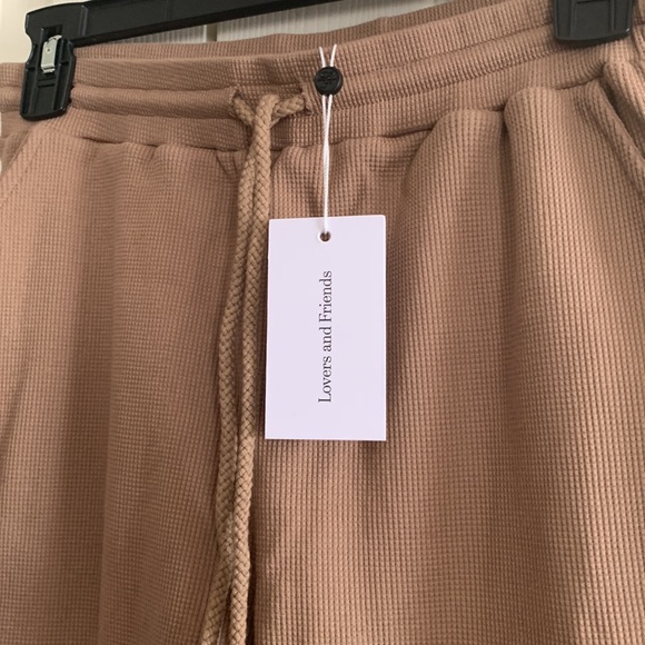 Lovers and Friends Knitted Pant in Tan - Picture 6 of 9